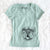 Aviator Louie the English Bulldog - Women's V-neck Shirt