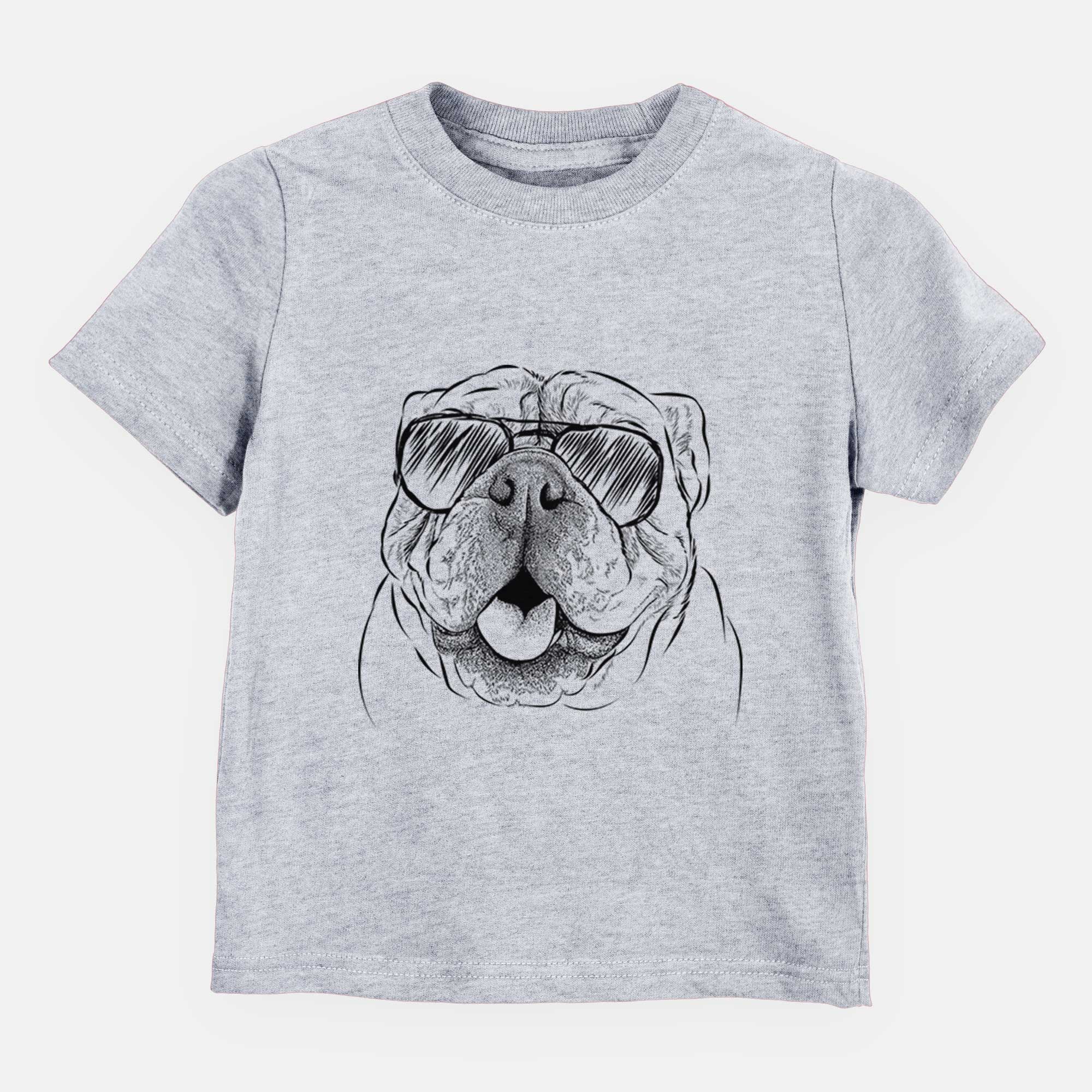 Aviator Louie the English Bulldog - Kids/Youth/Toddler Shirt