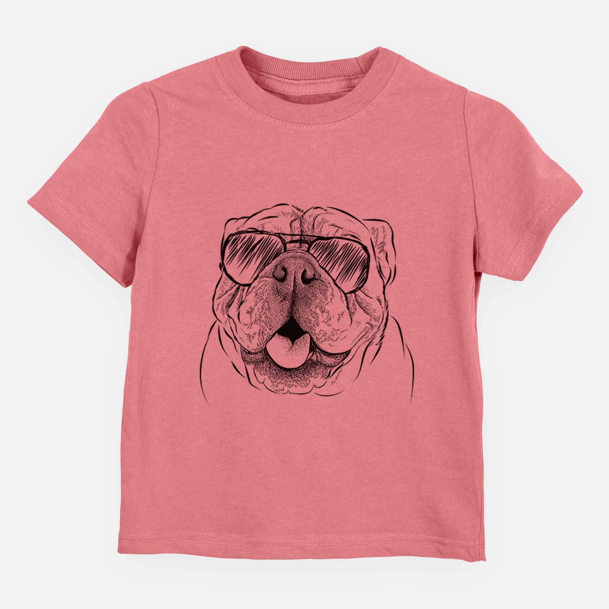 Aviator Louie the English Bulldog - Kids/Youth/Toddler Shirt