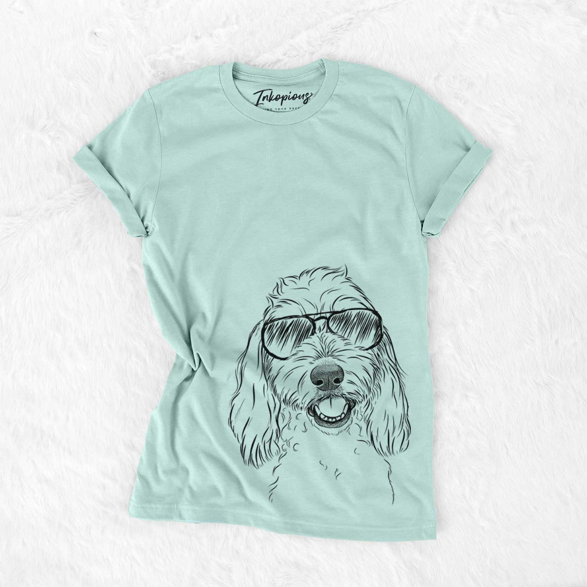 Aviator Louie the Coton de Tulear - Unisex Crewneck