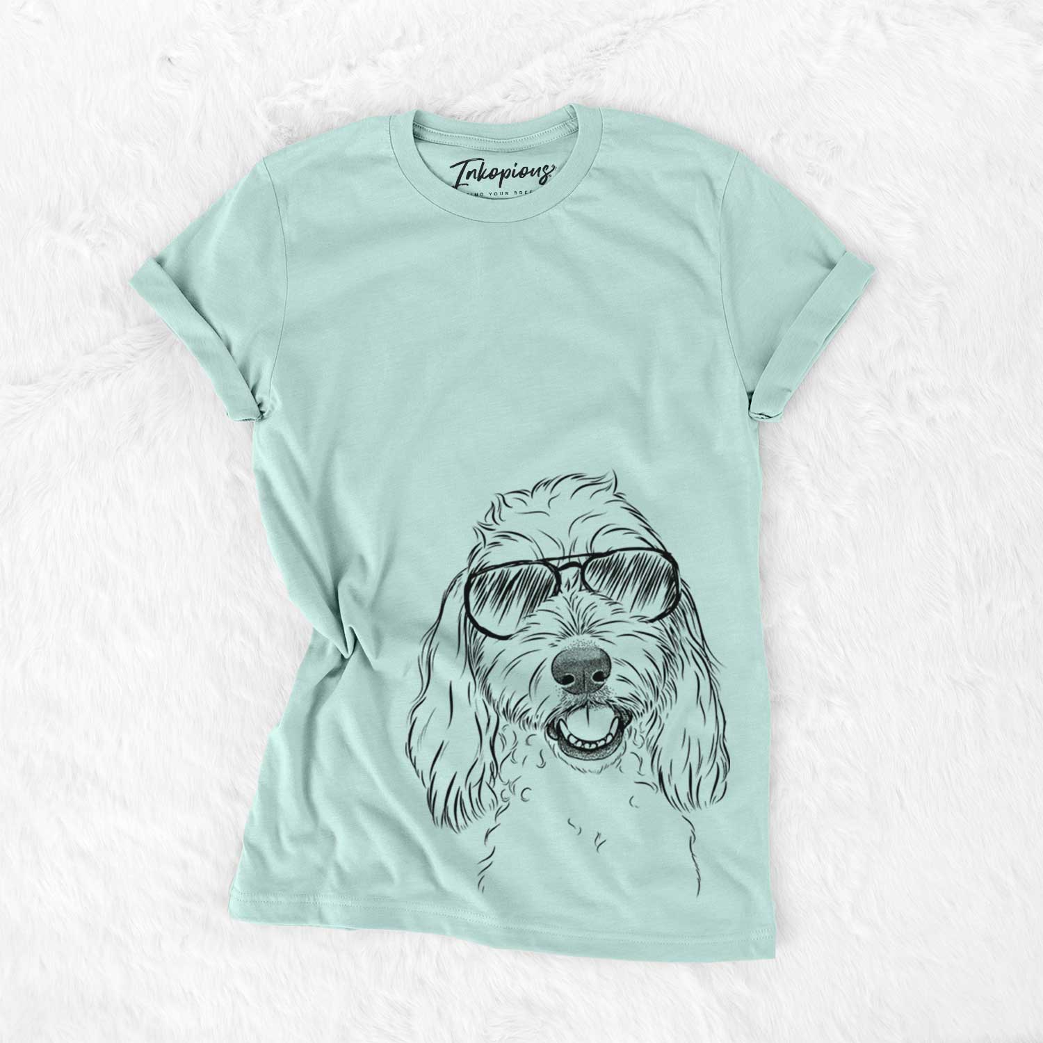 Aviator Louie the Coton de Tulear - Unisex Crewneck