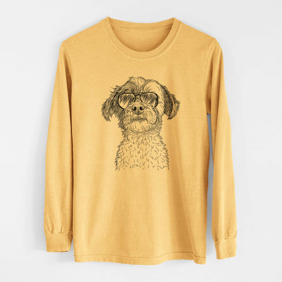Aviators Louise the Havanese - Heavyweight 100% Cotton Long Sleeve