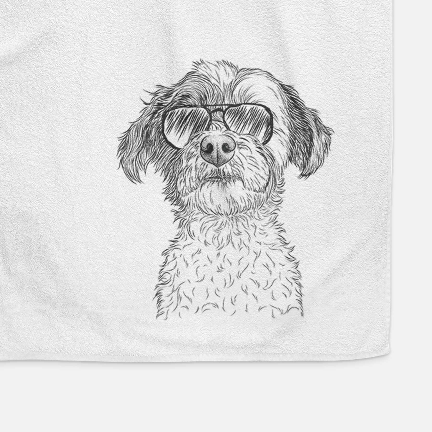 Louise the Havanese Decorative Hand Towel