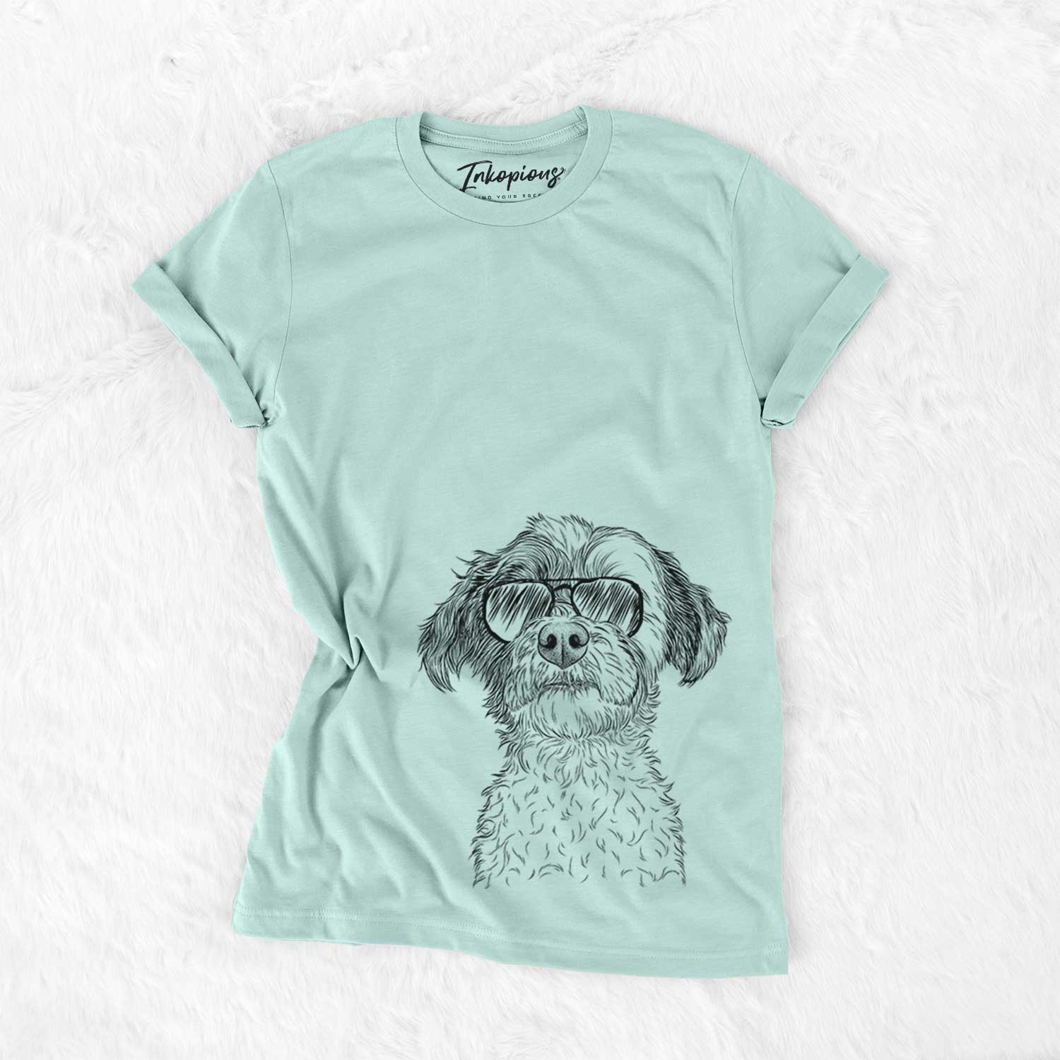 Aviator Louise the Havanese - Unisex Crewneck