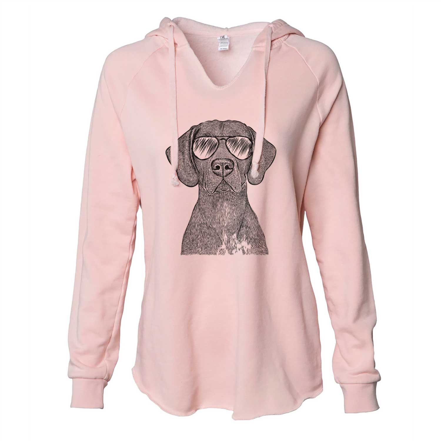 Lucifer the German Shorthaired Pointer - Cali Wave Hooded Sweatshirt