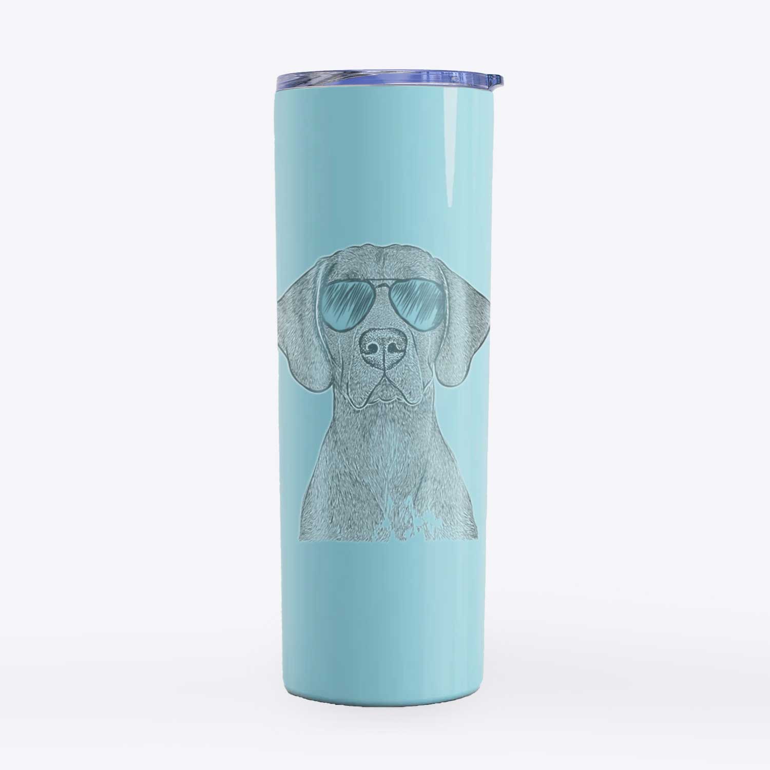 Lucifer the German Shorthaired Pointer - 20oz Skinny Tumbler