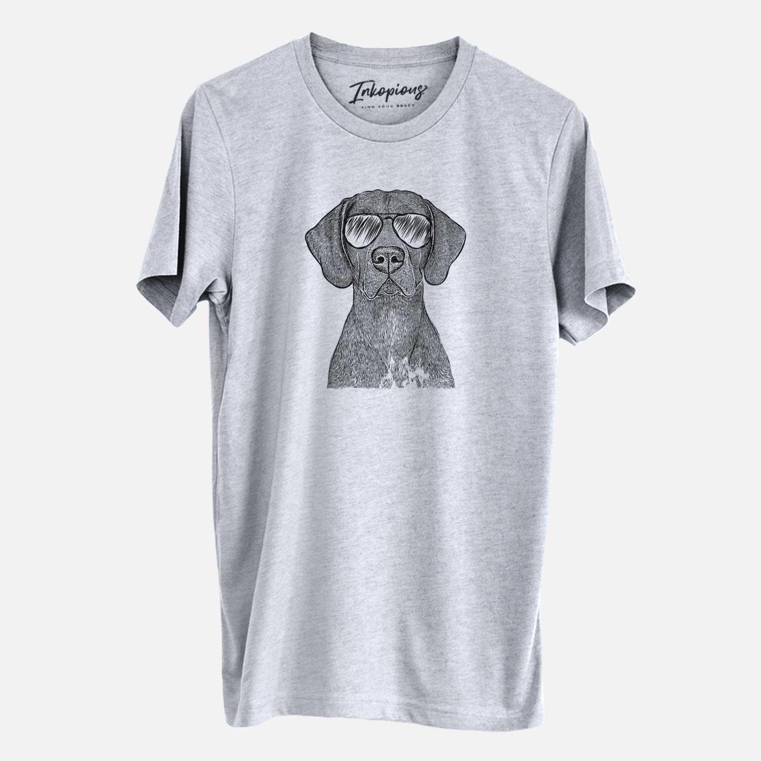 Aviator Lucifer the German Shorthaired Pointer - Unisex Crewneck