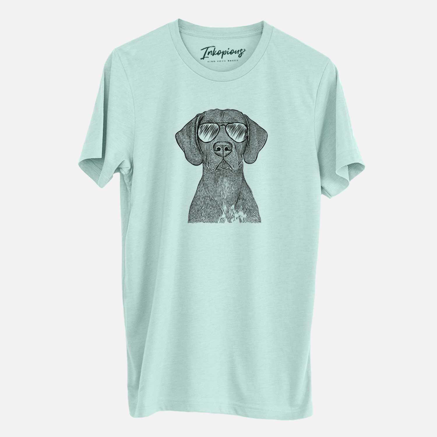 Aviator Lucifer the German Shorthaired Pointer - Unisex Crewneck