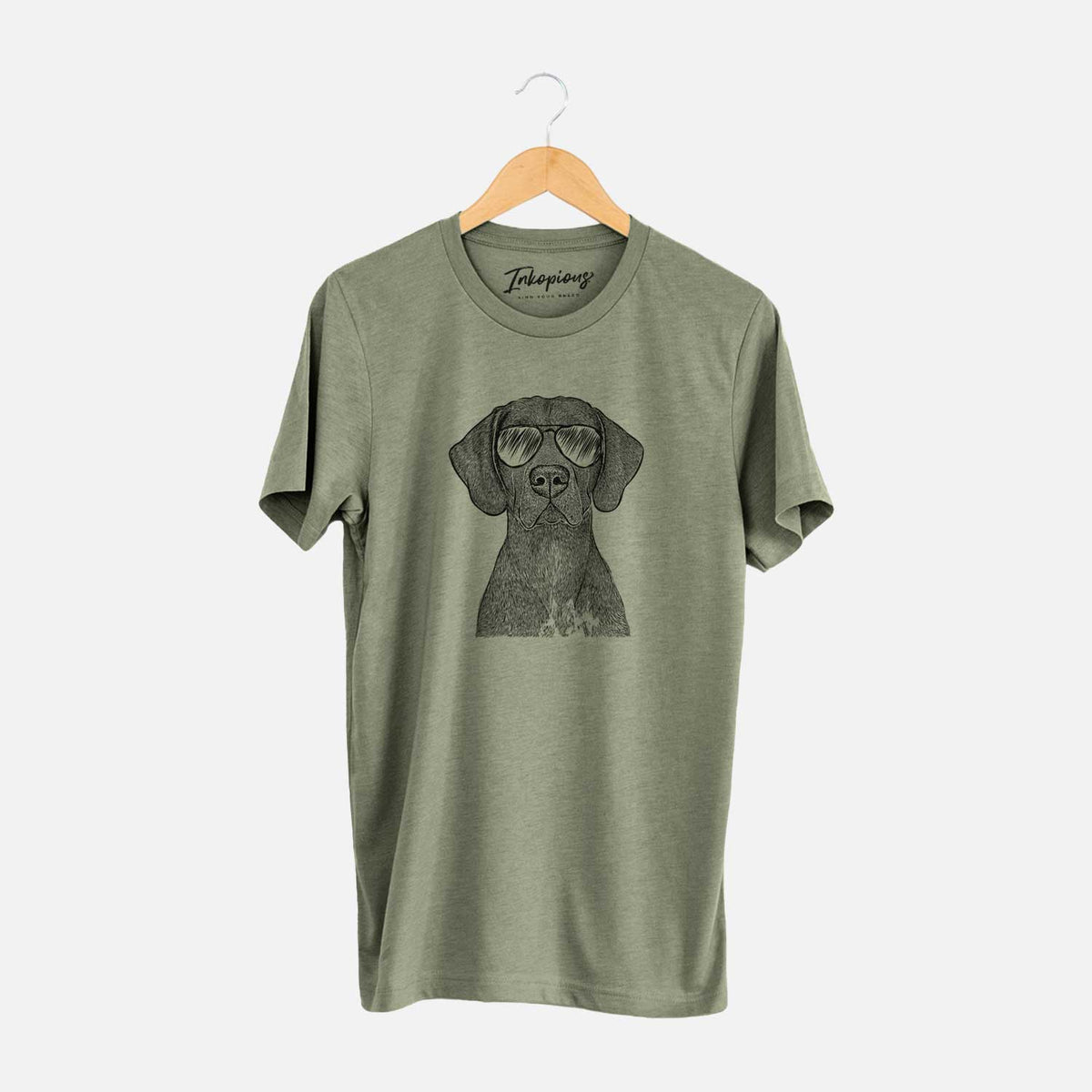 Aviator Lucifer the German Shorthaired Pointer - Unisex Crewneck