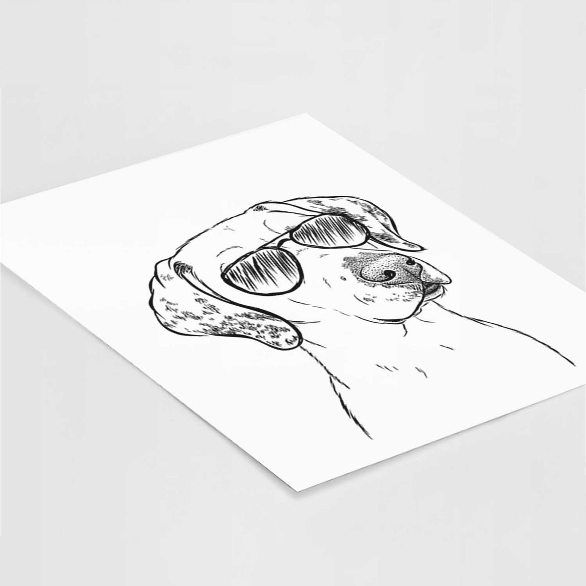 Lucky the Dalmatian Art Print