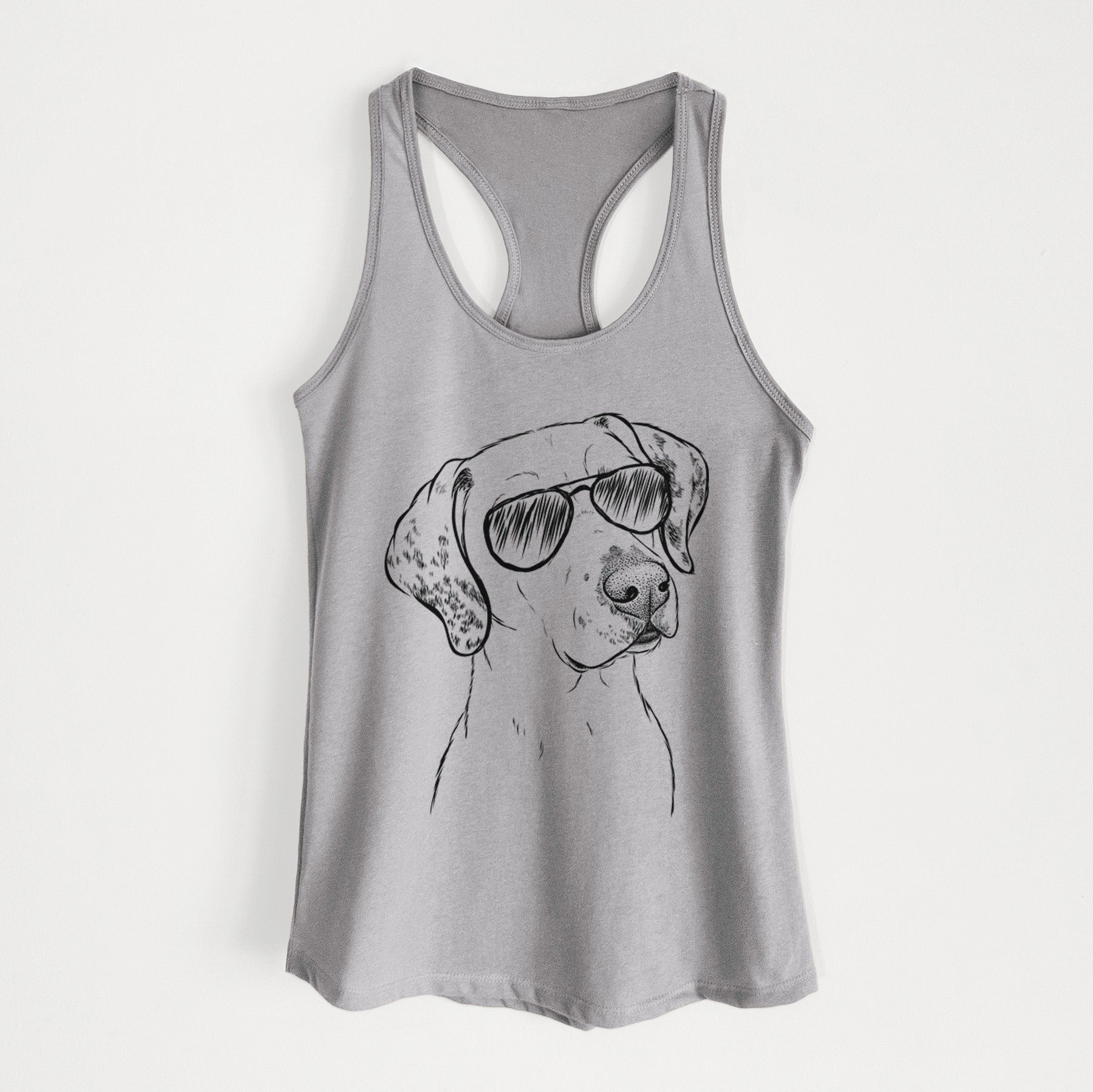 Lucky the Dalmatian - Women's Racerback Tanktop