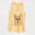 Lucky the Serval Cat - Women's Racerback Tanktop