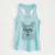 Lucky the Serval Cat - Women's Racerback Tanktop