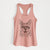 Lucky the Serval Cat - Women's Racerback Tanktop