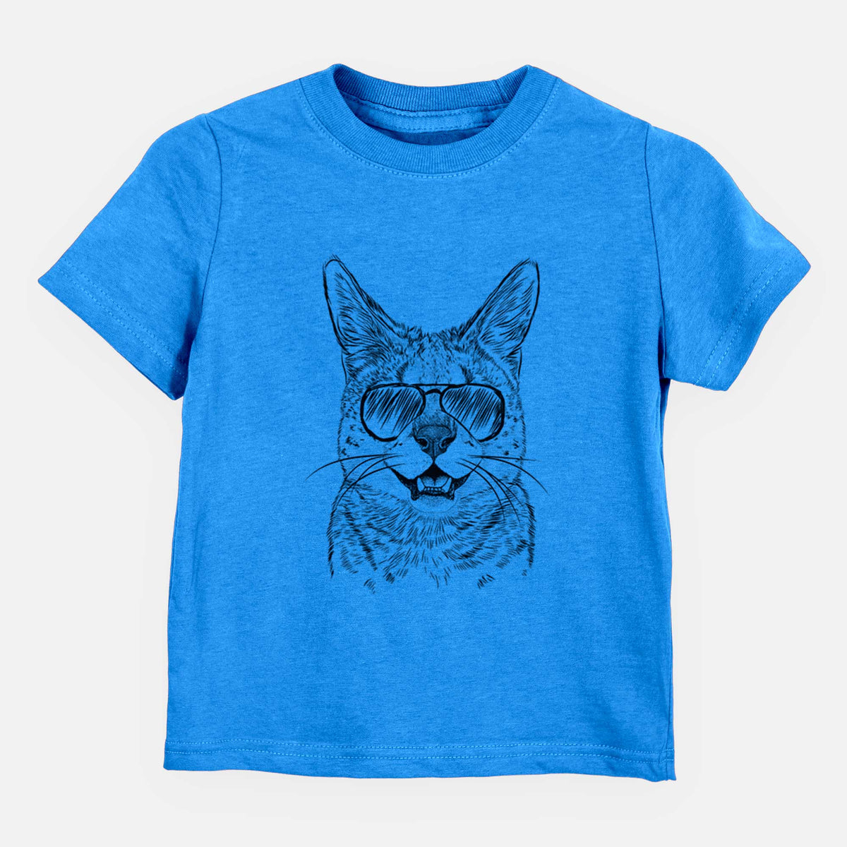 Aviator Lucky the Serval Cat - Kids/Youth/Toddler Shirt
