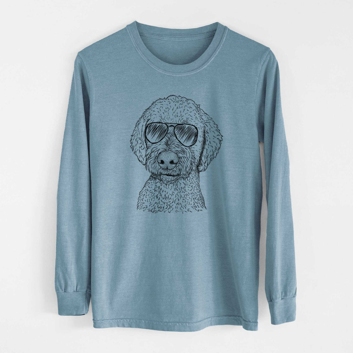 Aviators Lucy Boo the Goldendoodle - Heavyweight 100% Cotton Long Sleeve