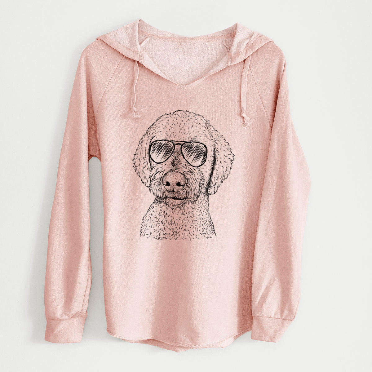 Aviator Lucy Boo the Goldendoodle - Cali Wave Hooded Sweatshirt