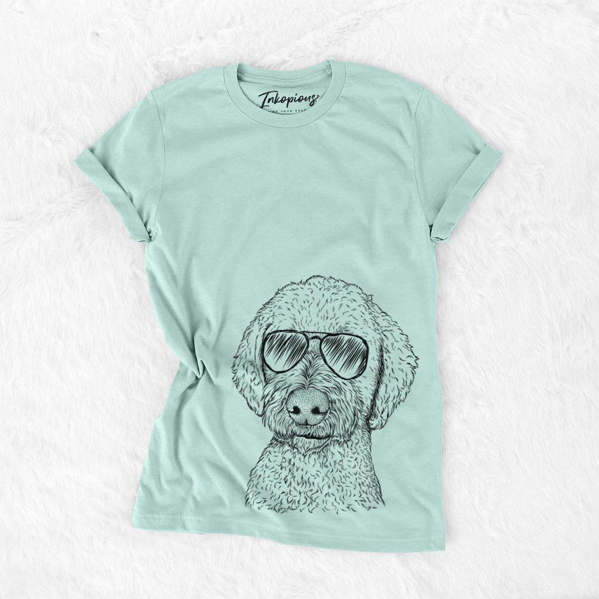 Aviator Lucy Boo the Goldendoodle - Unisex Crewneck