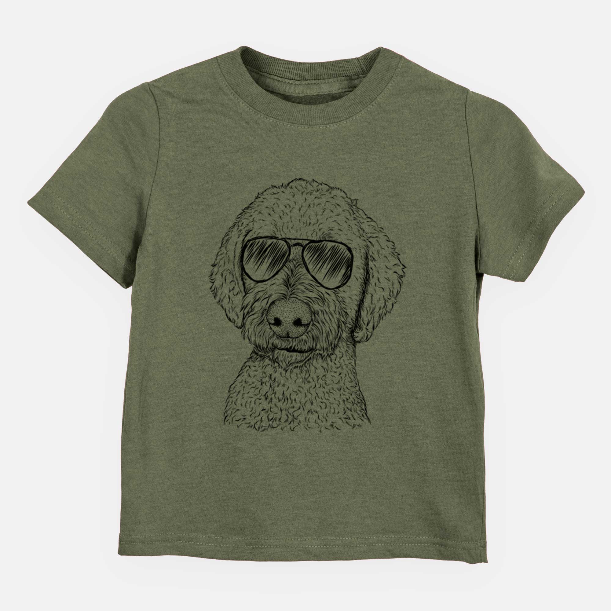 Aviator Lucy Boo the Goldendoodle - Kids/Youth/Toddler Shirt