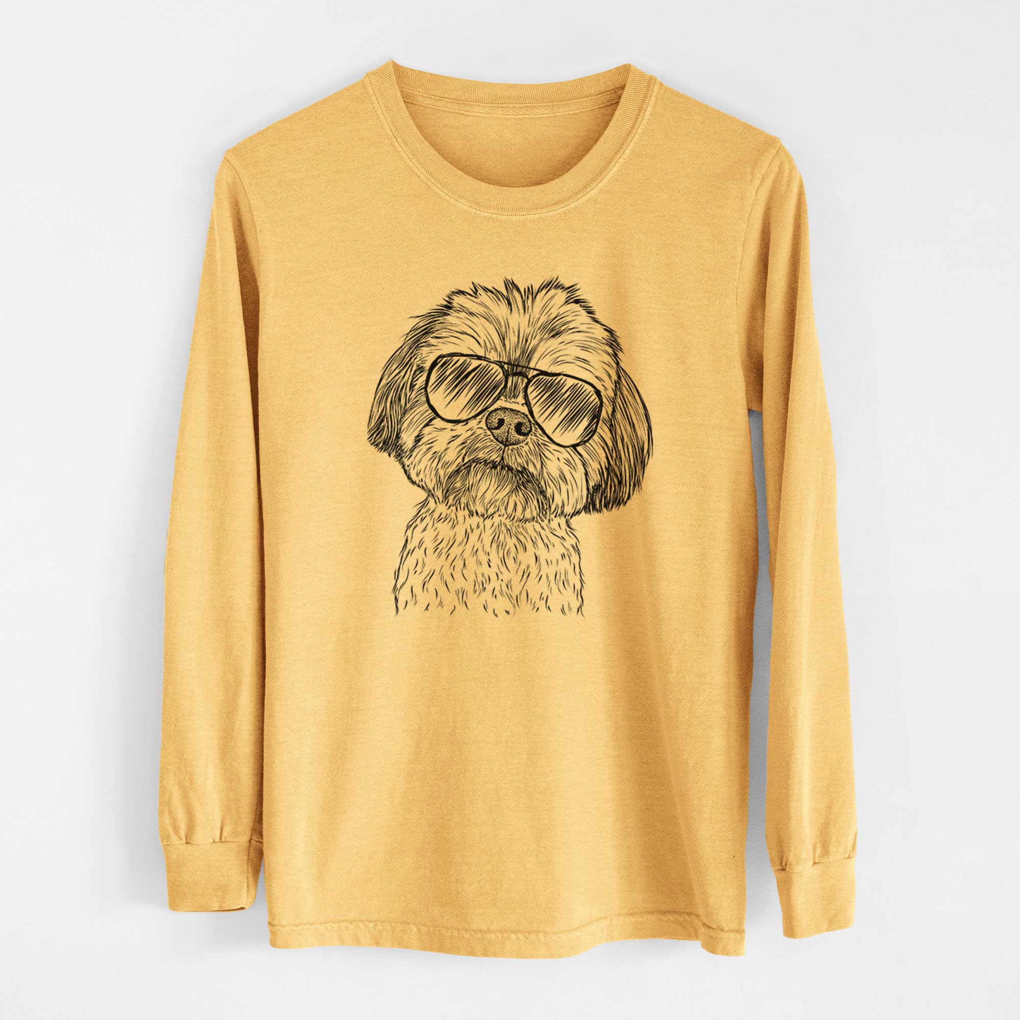 Aviators Lucy the Shorkie - Heavyweight 100% Cotton Long Sleeve