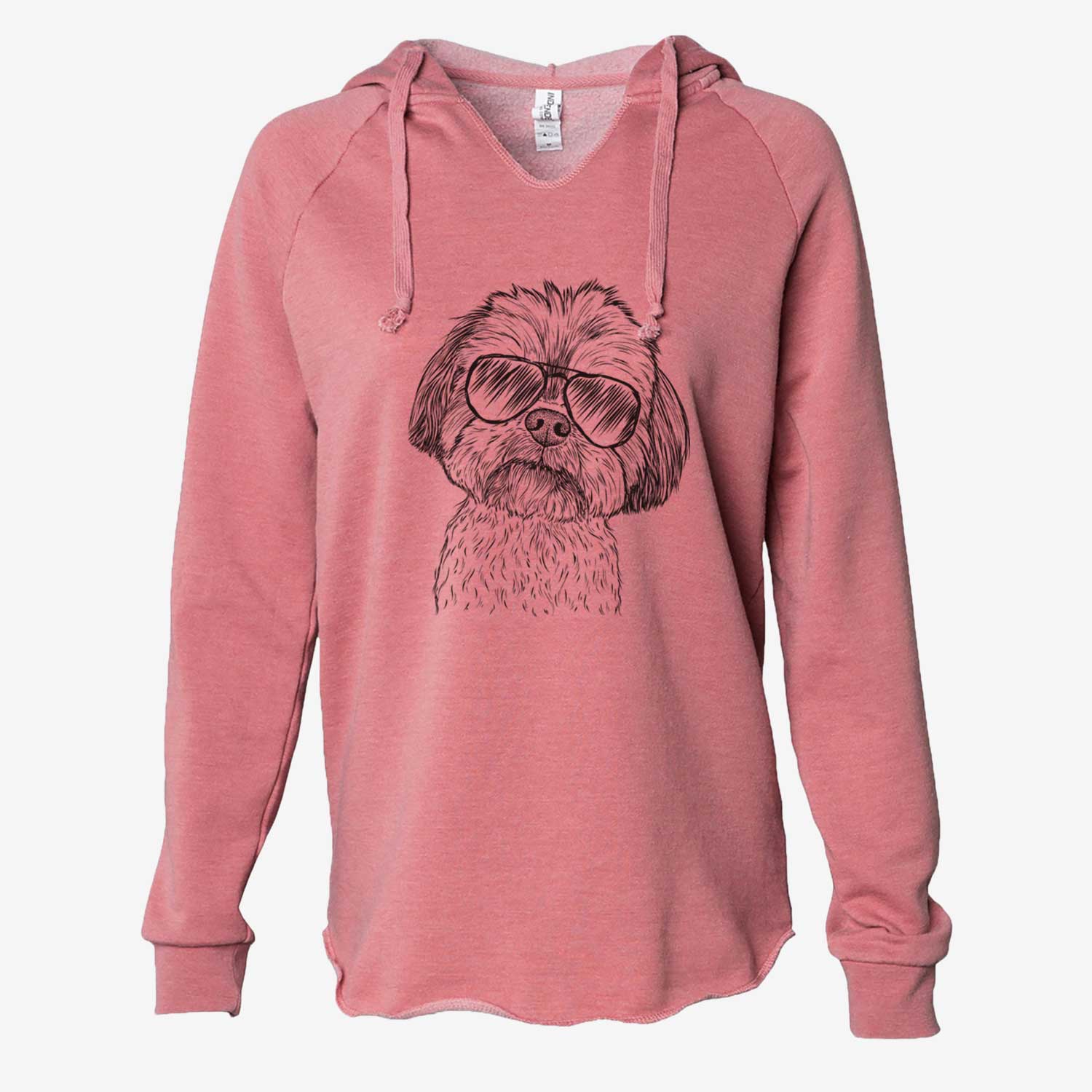 Lucy the Shorkie - Cali Wave Hooded Sweatshirt