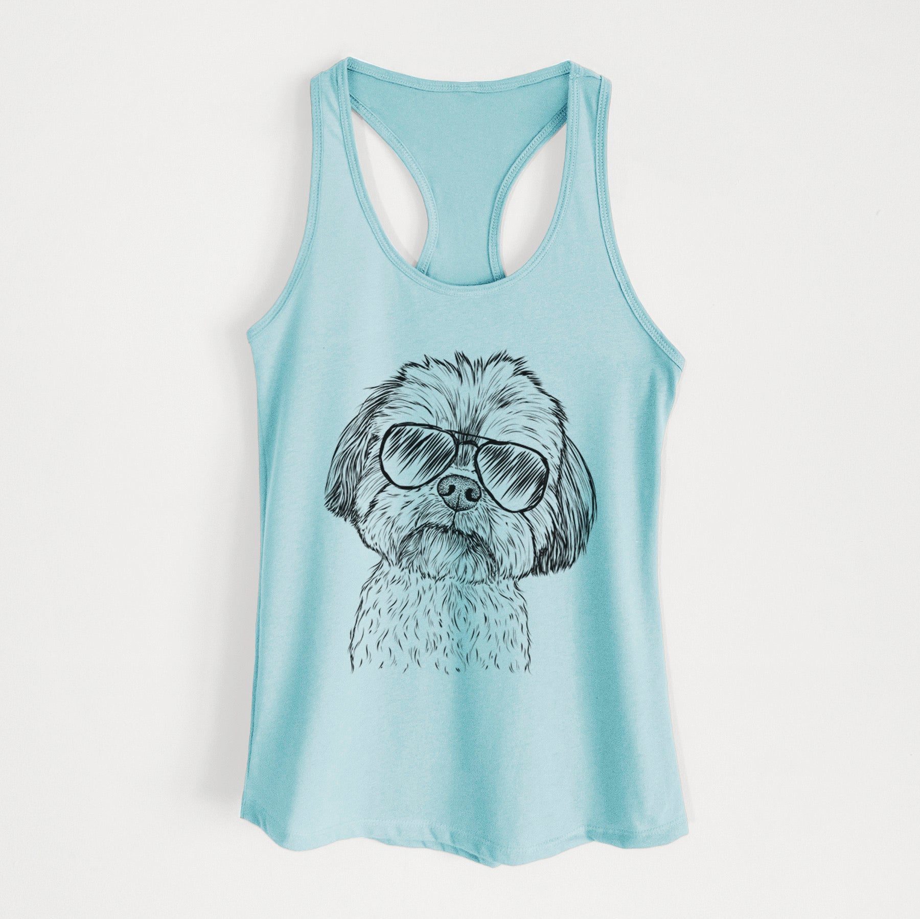 Lucy the Shorkie - Women's Racerback Tanktop