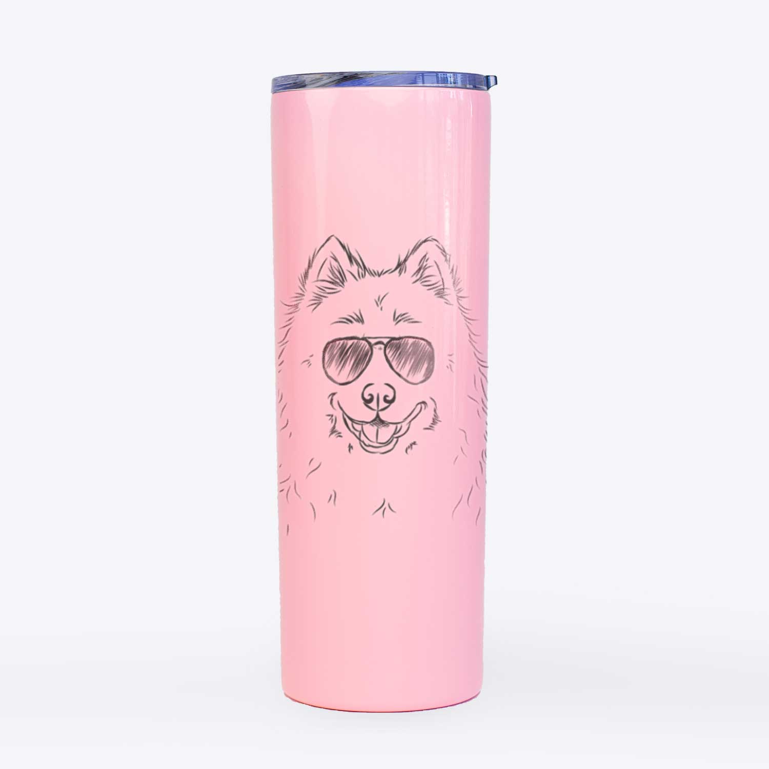 Luka the Samoyed - 20oz Skinny Tumbler