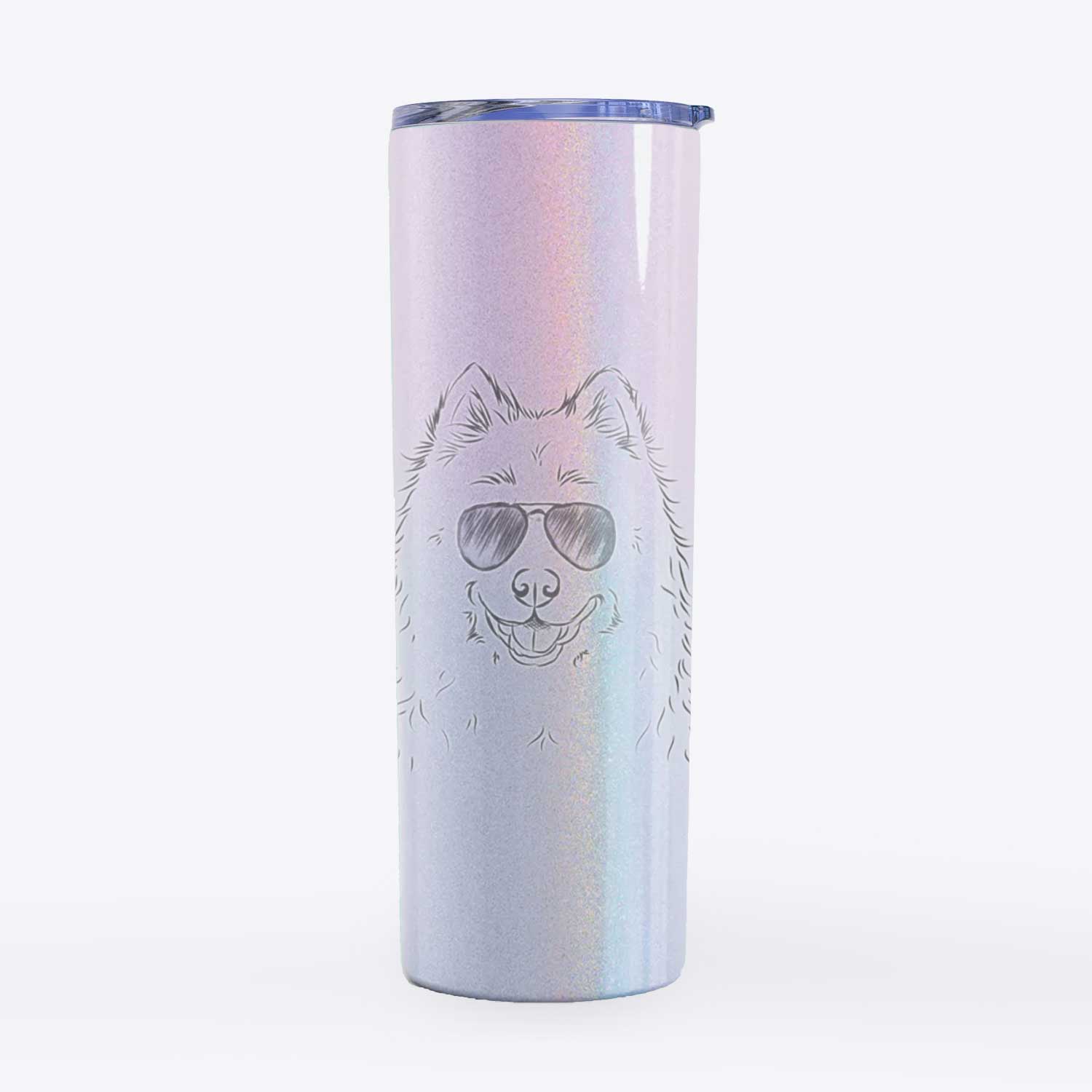 Luka the Samoyed - 20oz Skinny Tumbler