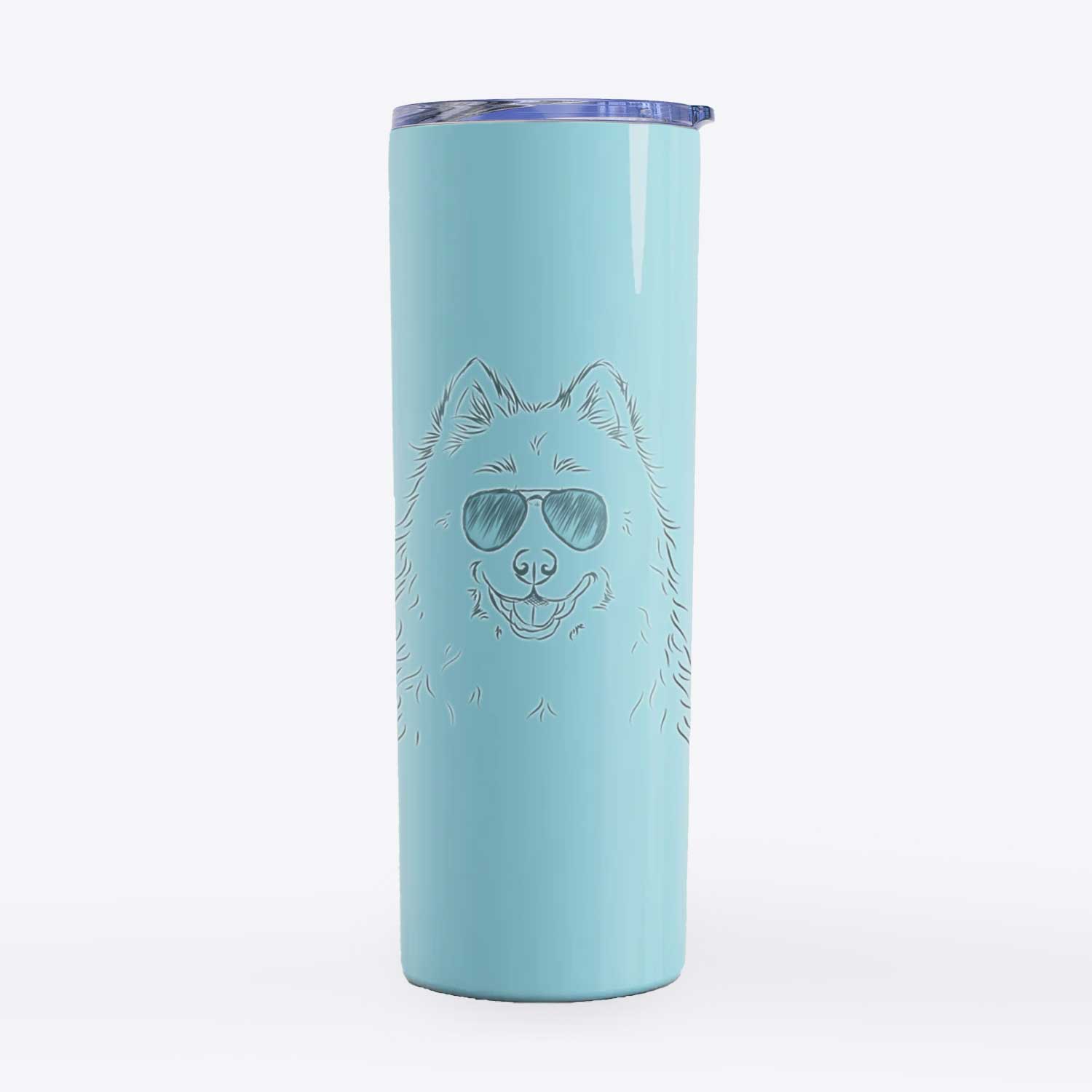 Luka the Samoyed - 20oz Skinny Tumbler