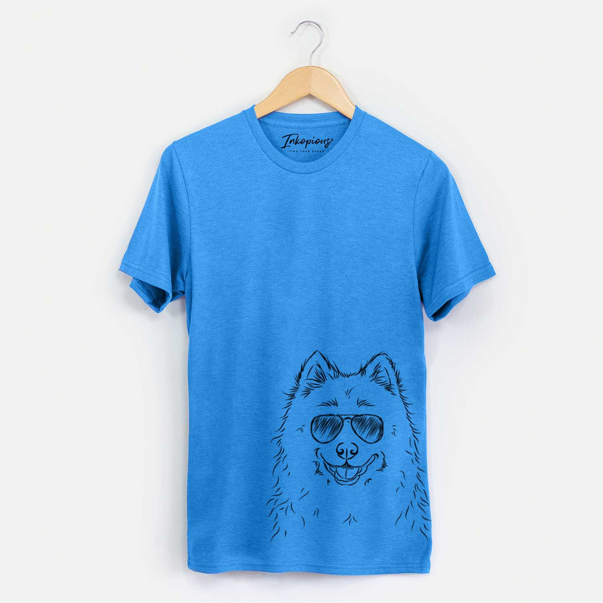 Aviator Luka the Samoyed - Unisex Crewneck