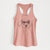 Lumen the Special Needs Great Dane - Women's Racerback Tanktop