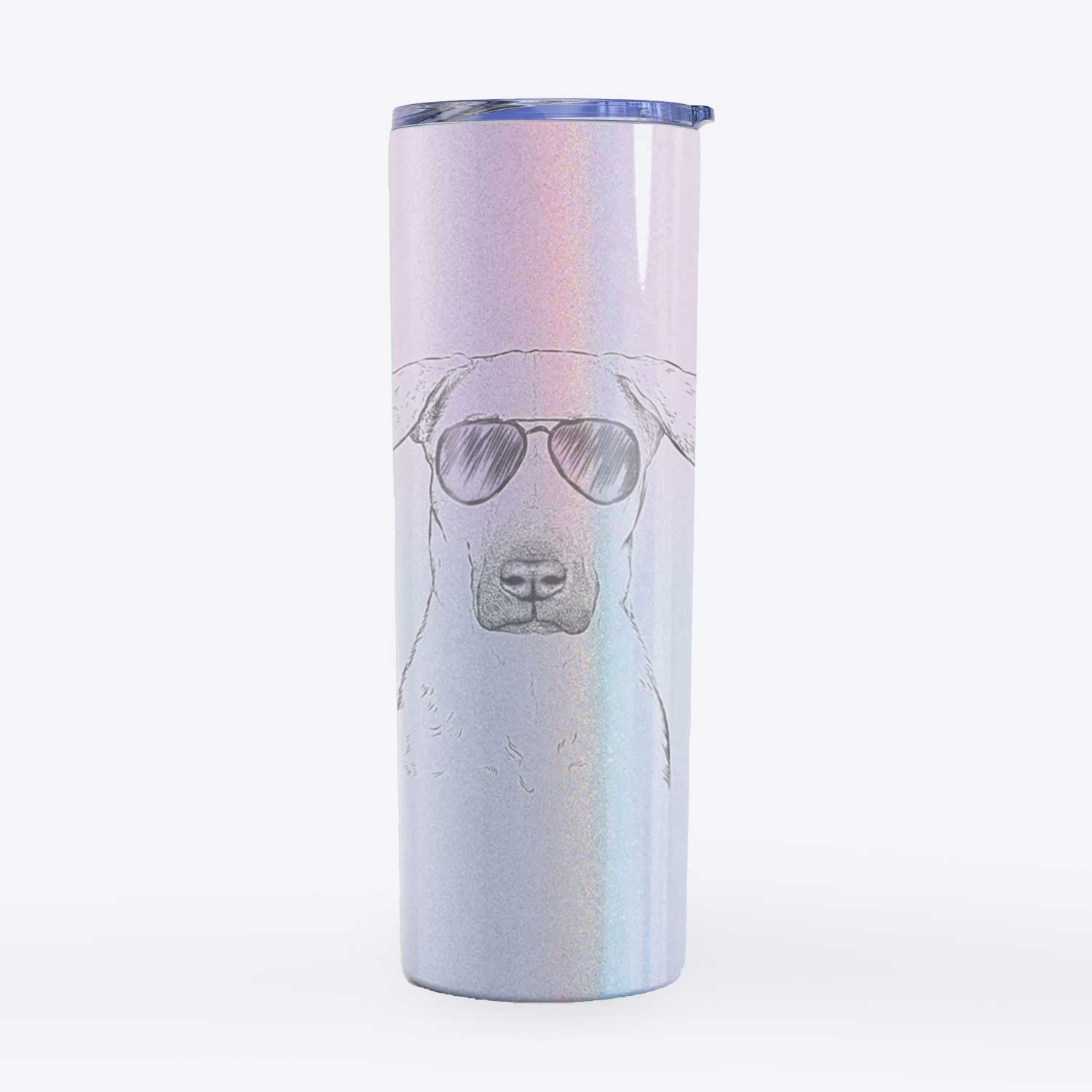 Luna the Black Mouth Cur - 20oz Skinny Tumbler