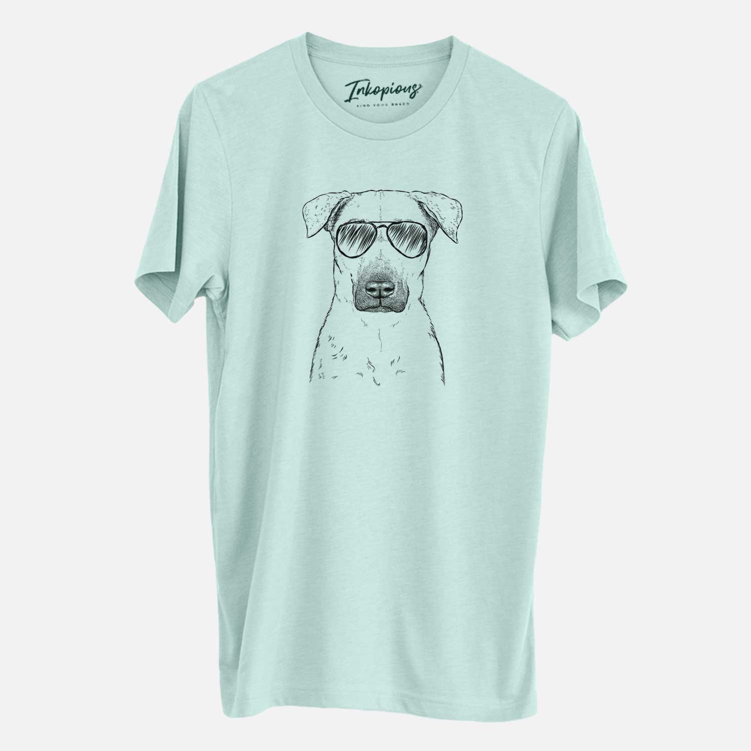 Aviator Luna the Black Mouth Cur - Unisex Crewneck