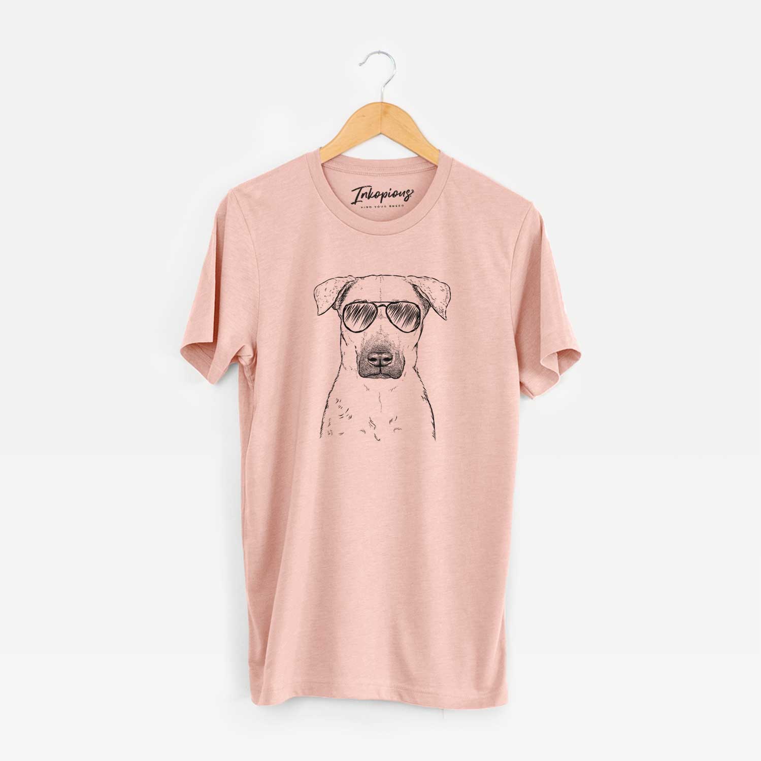 Aviator Luna the Black Mouth Cur - Unisex Crewneck