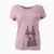 Aviator Luna the Doberman Pinscher - Women's V-neck Shirt