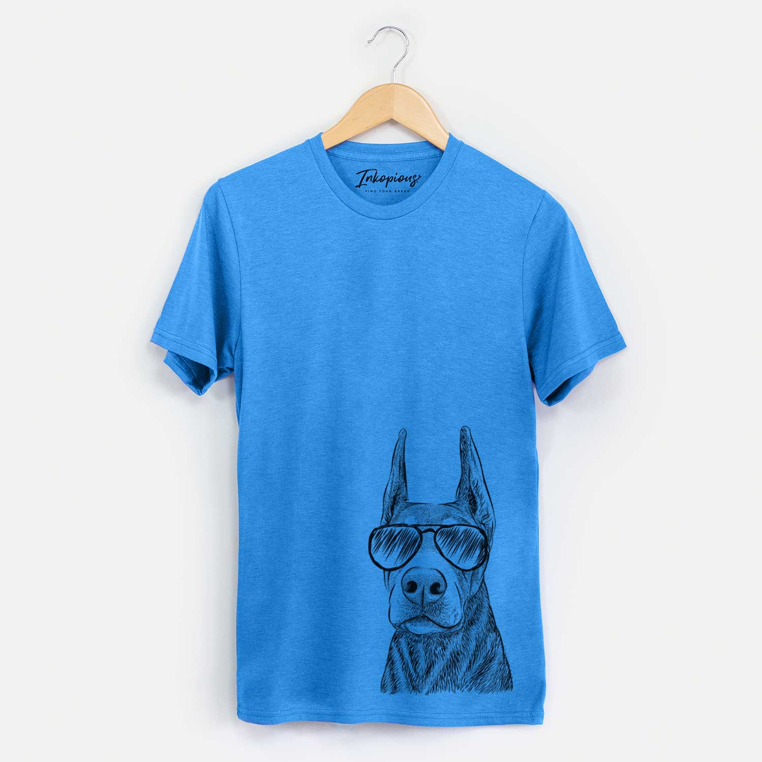 Aviator Luna the Doberman Pinscher - Unisex Crewneck