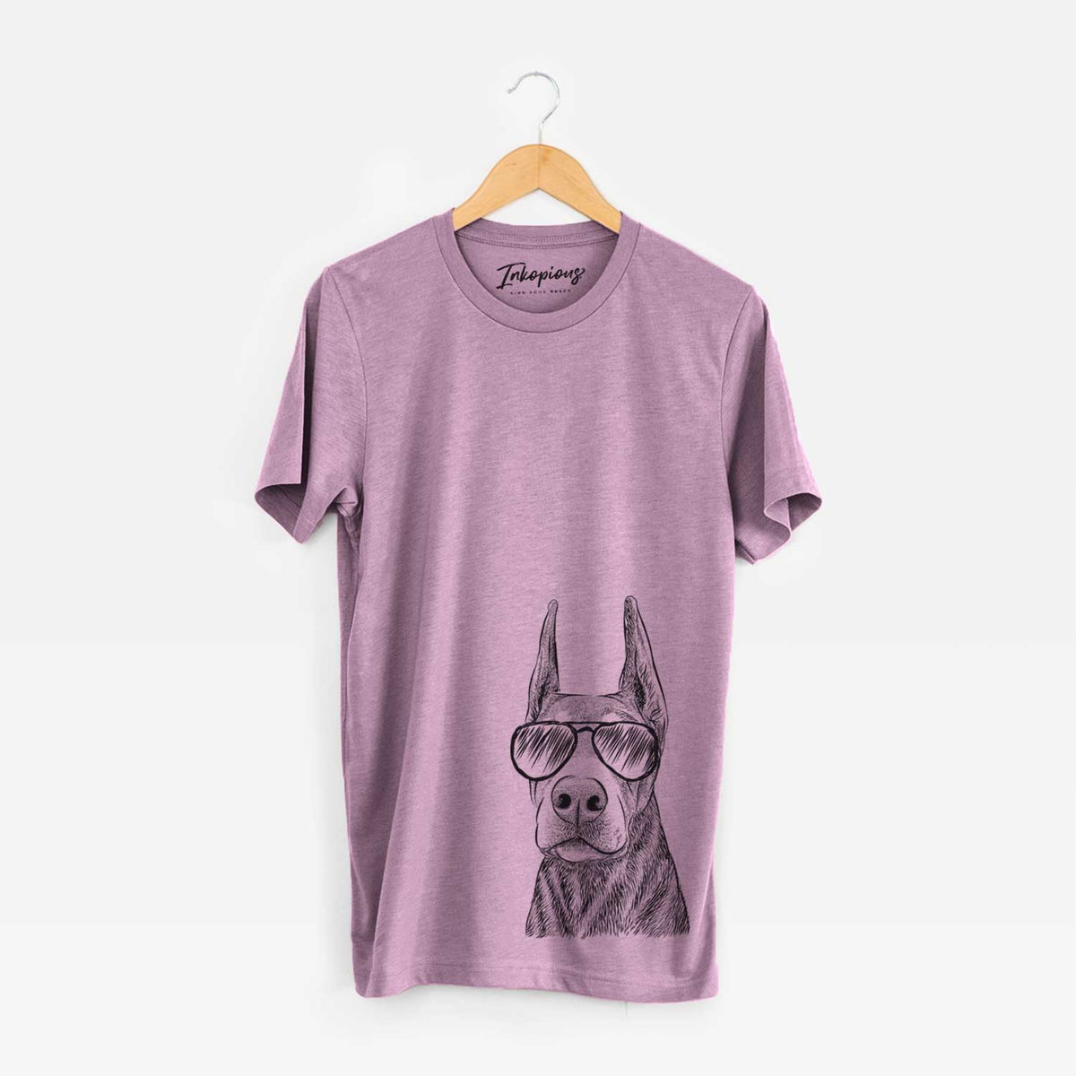Luna the Doberman Pinscher - Bella Canvas Unisex Crewneck