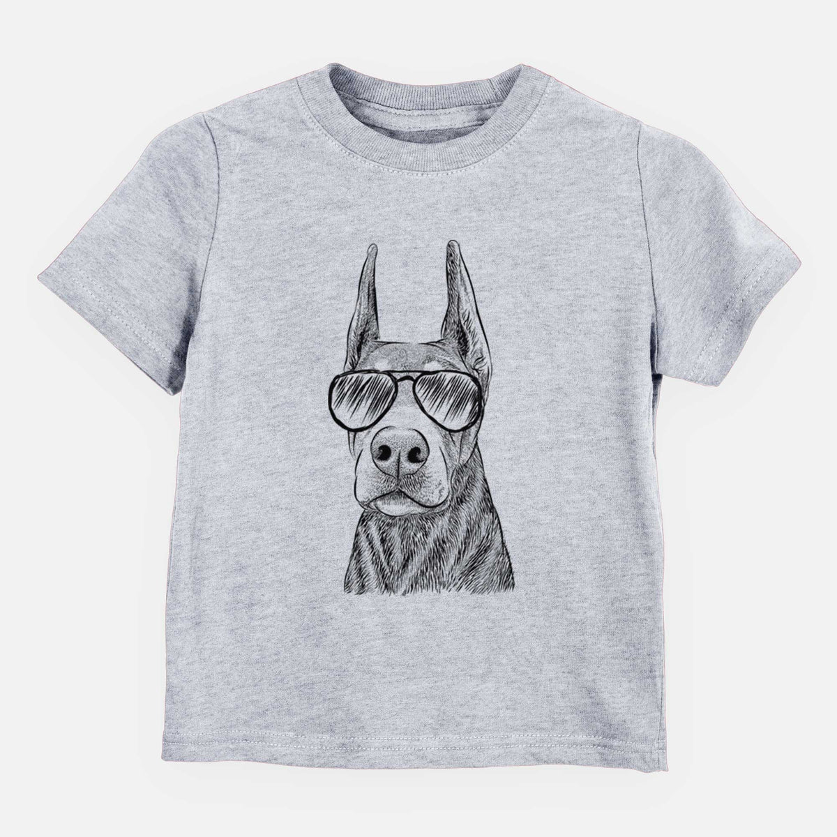 Aviator Luna the Doberman Pinscher - Kids/Youth/Toddler Shirt