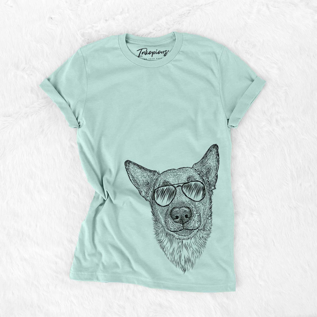 Aviator Luna the Shepherd Mix - Unisex Crewneck