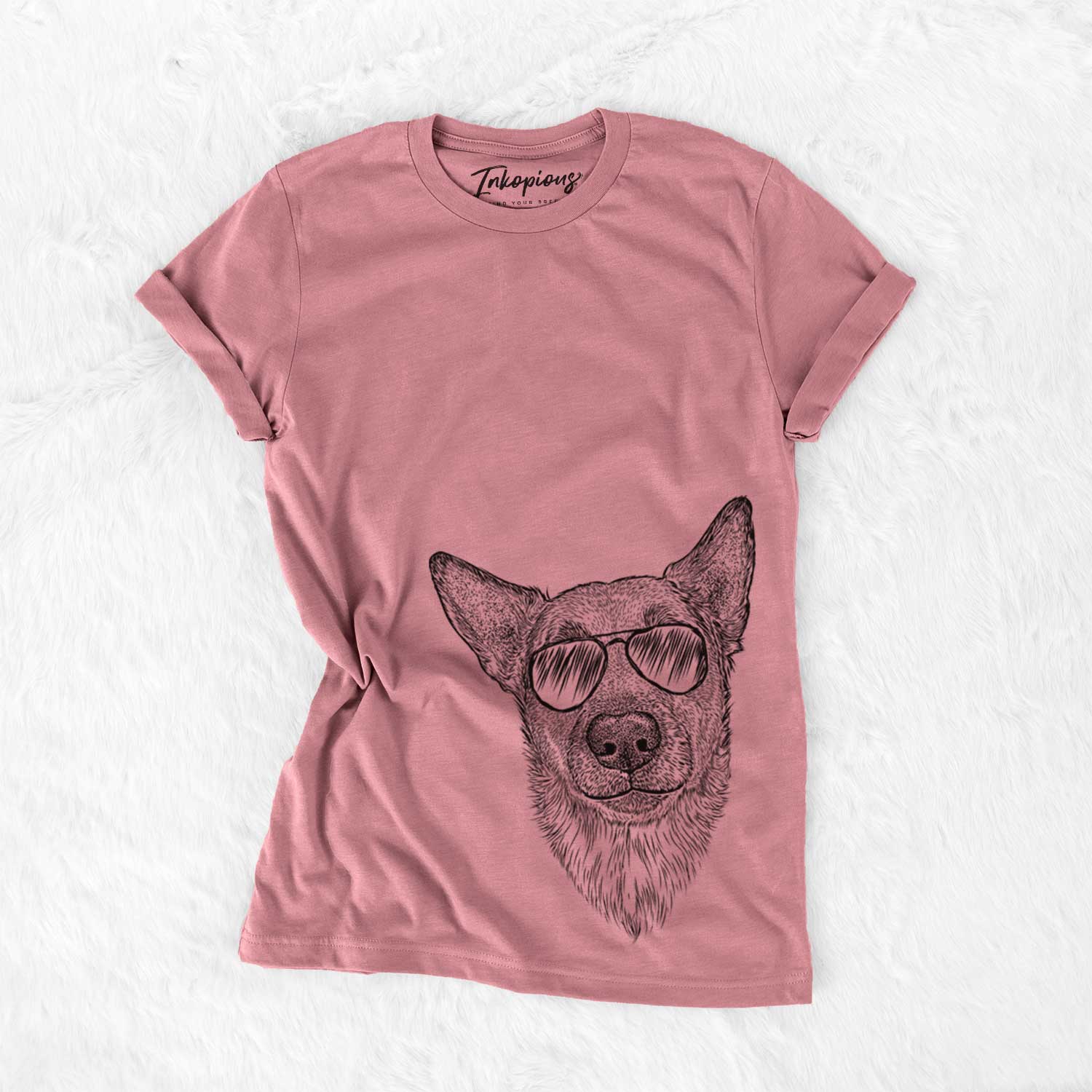 Aviator Luna the Shepherd Mix - Unisex Crewneck