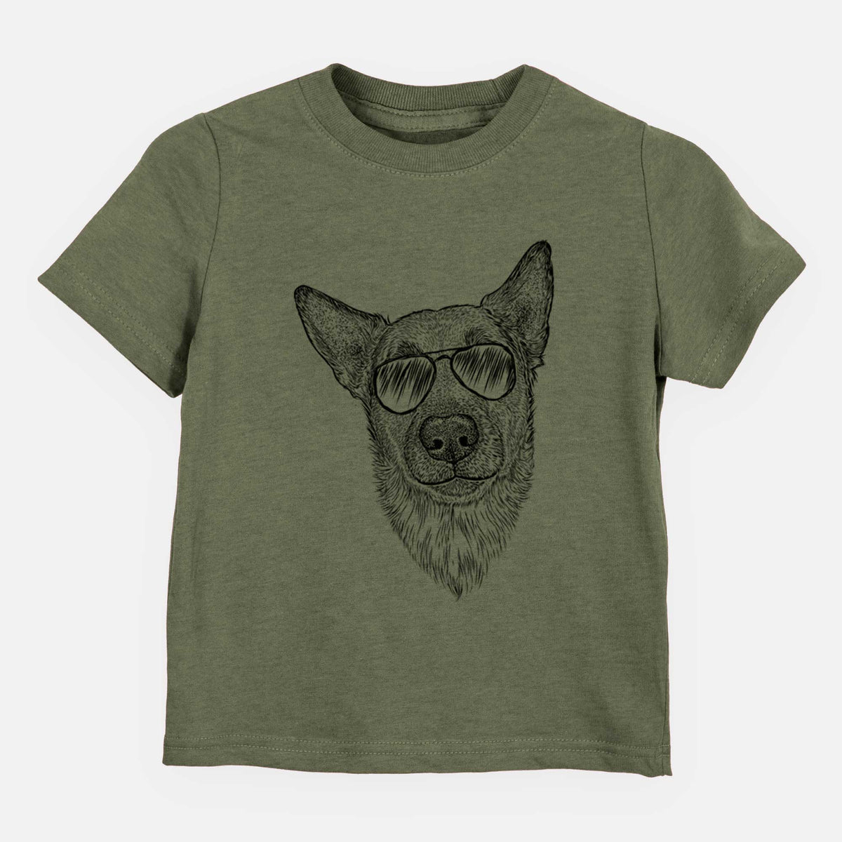 Aviator Luna the Shepherd Mix - Kids/Youth/Toddler Shirt