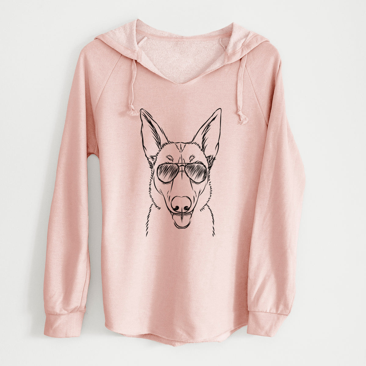 Aviator Lyric the Belgian Malinois - Cali Wave Hooded Sweatshirt