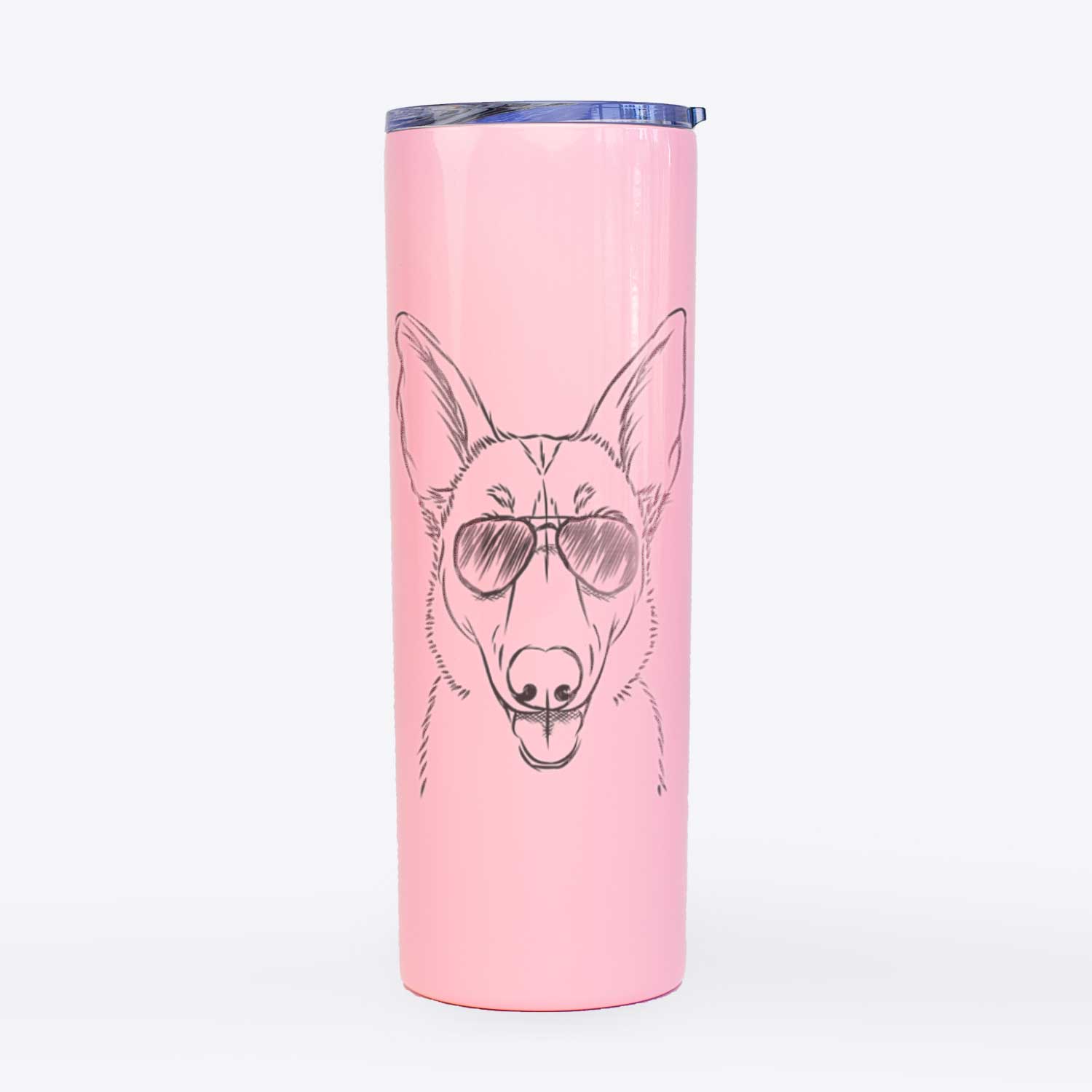 Lyric the Belgian Malinois - 20oz Skinny Tumbler