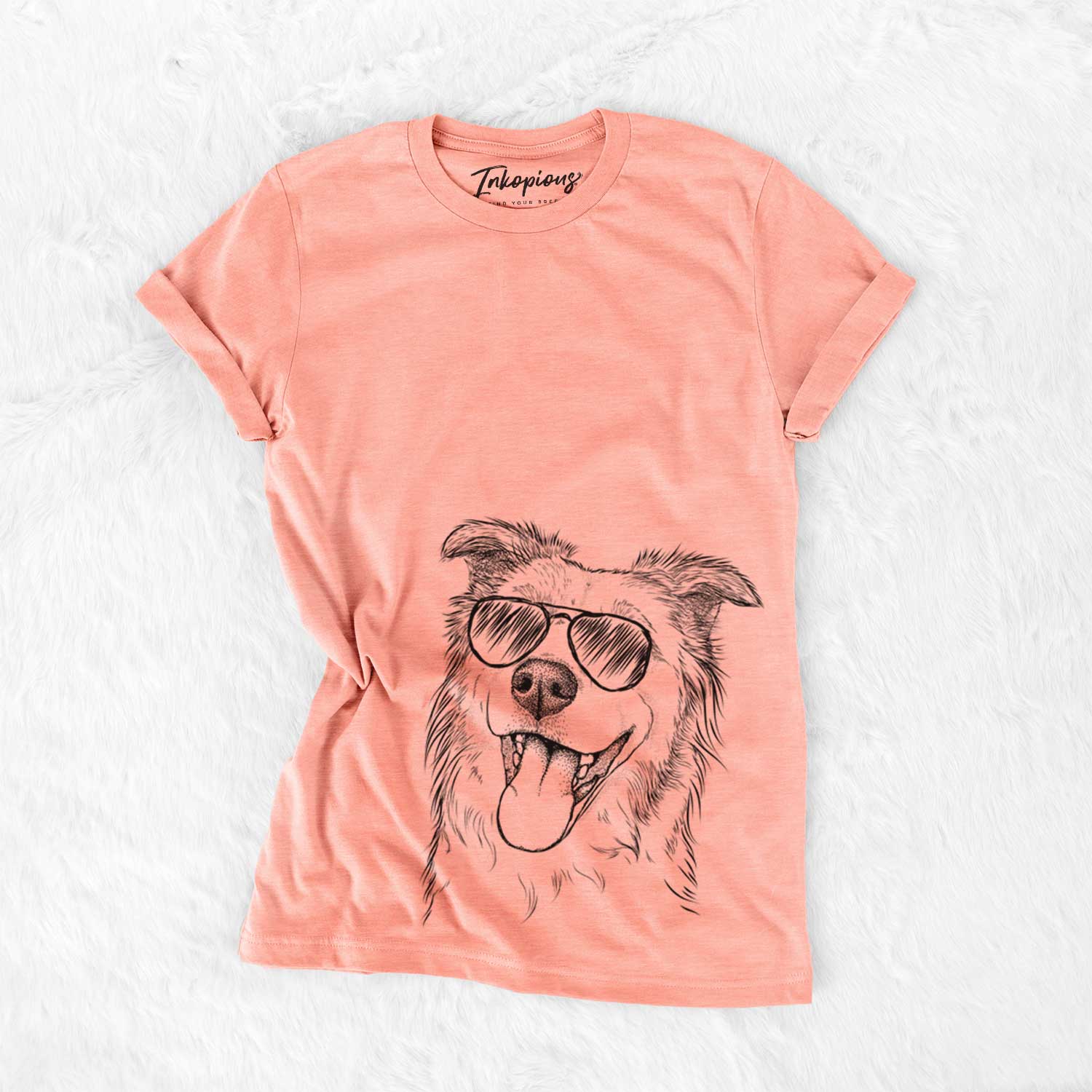 Macaroni the Border Collie - Bella Canvas Unisex Crewneck