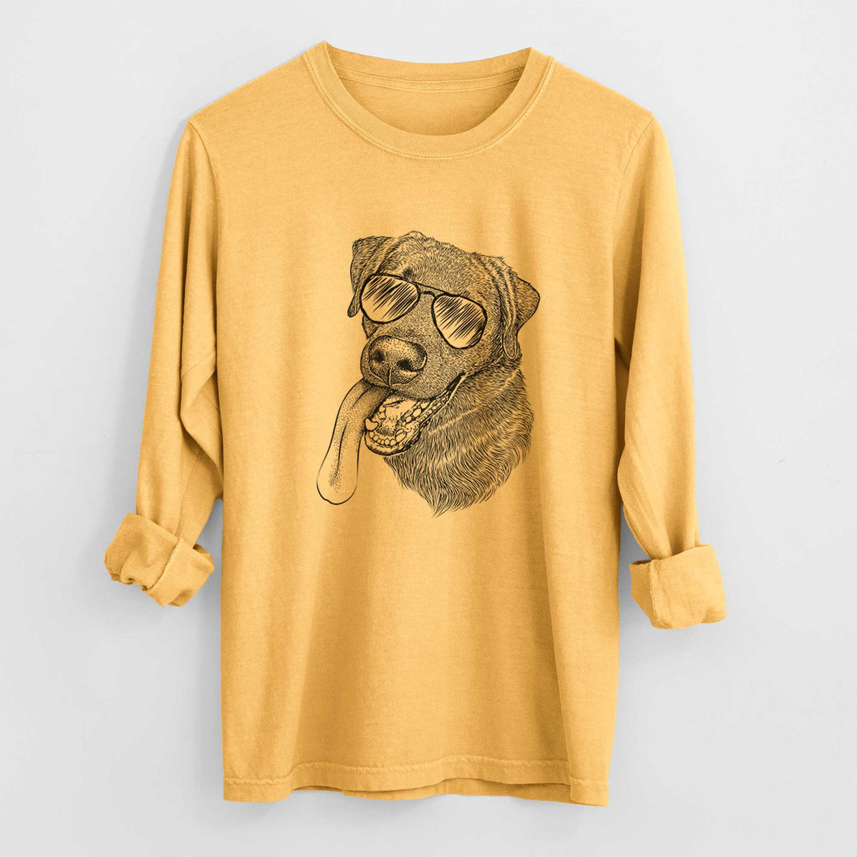 Aviators Macaroni the Lab Mix - Heavyweight 100% Cotton Long Sleeve