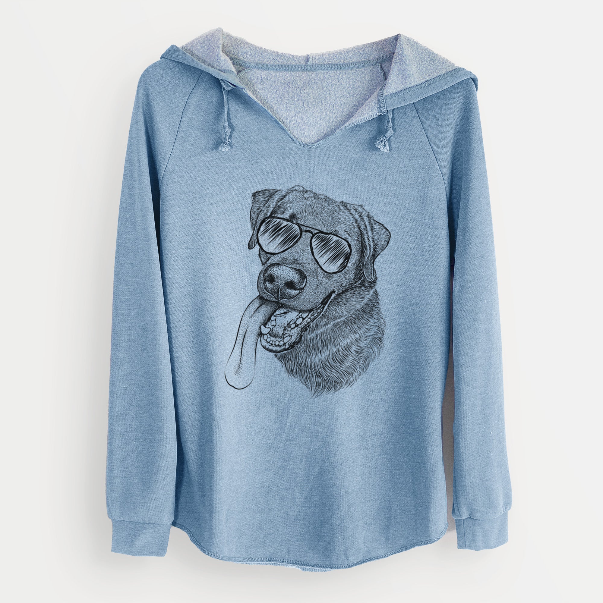 Aviator Macaroni the Lab Mix - Cali Wave Hooded Sweatshirt