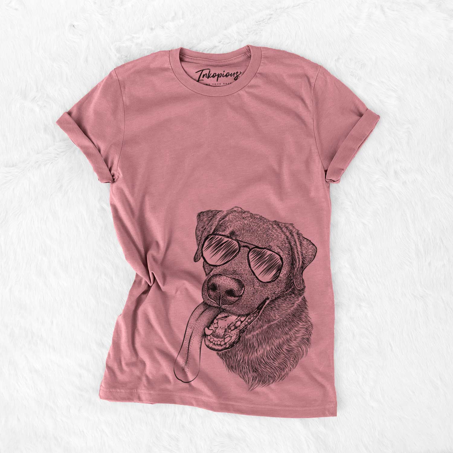 Macaroni the Lab Mix - Bella Canvas Unisex Crewneck