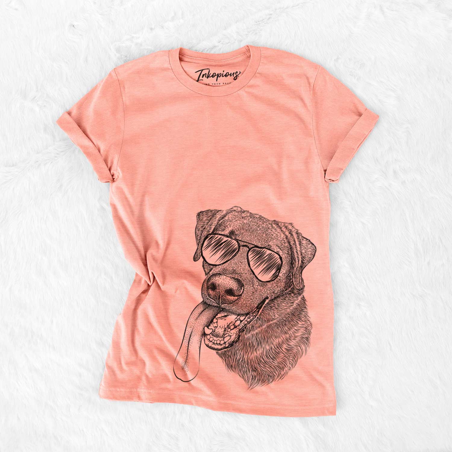 Macaroni the Lab Mix - Bella Canvas Unisex Crewneck