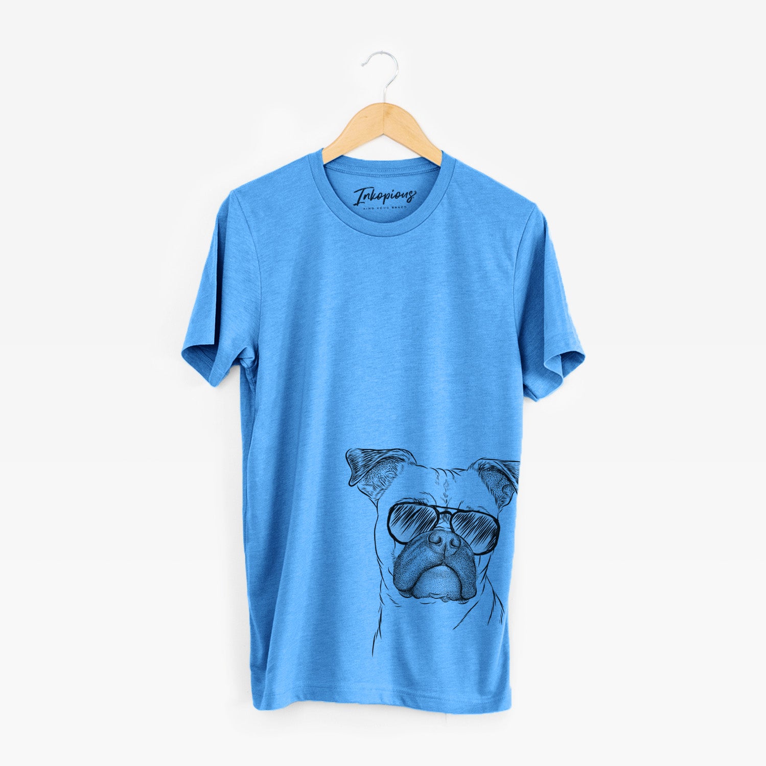 Aviator Mack the Bugg (Boston Terrier/Pug) - Unisex Crewneck