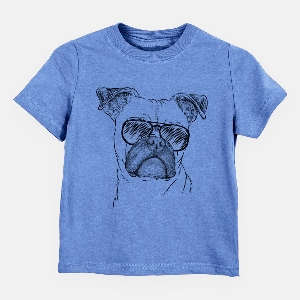 Aviator Mack the Bugg (Boston Terrier/Pug) - Kids/Youth/Toddler Shirt